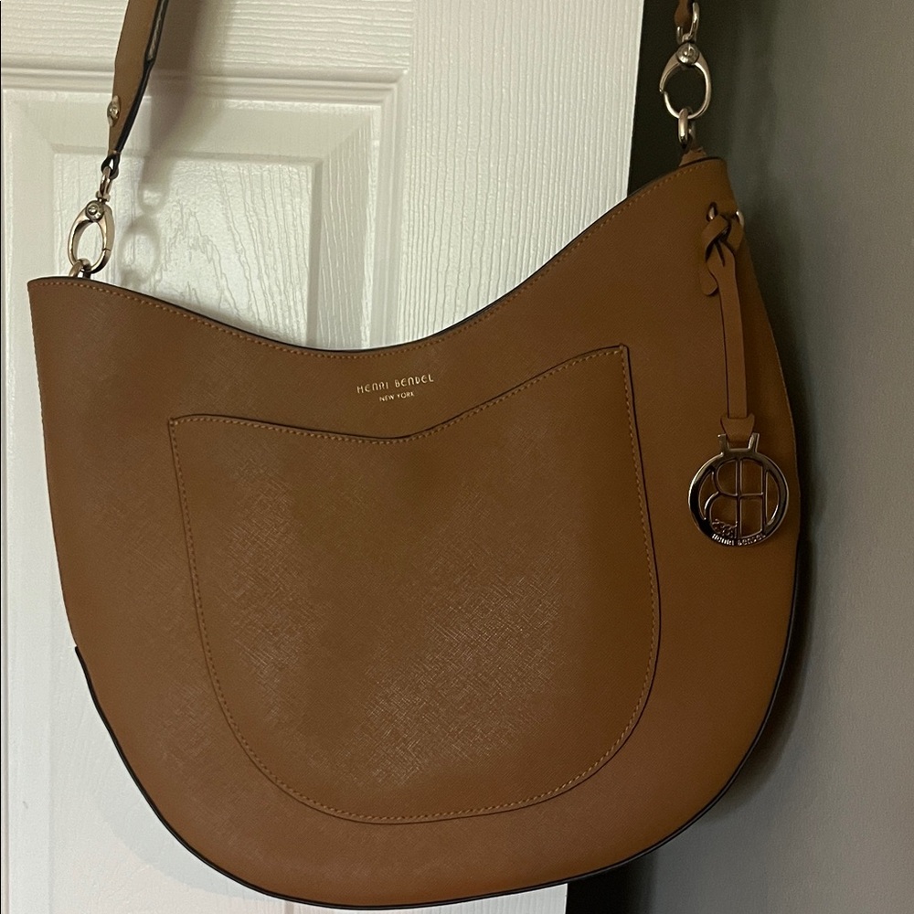 Henri Bendel Tan Hobo Bag